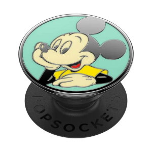 PopSockets �X�}�z�O���b�v �f�B�Y�j�[ 80�N�� �~�b�L�[ �G�i���� �|�b�v�O���b�v Enamel 80s Mickey 112541