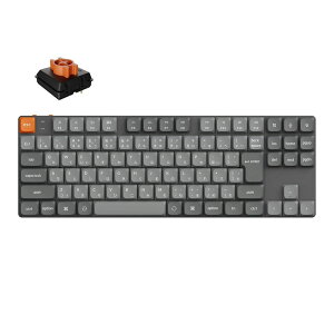 Keychron�b�L�[�N���� K1 Max QMK/VIA ���C�����X �J�X�^���E���J�j�J���L�[�{�[�h White LED ���{��z�� ���[�v���t�@�C��Keychron Silent�i�É��j �Ԏ� K1M-A6Z-JIS