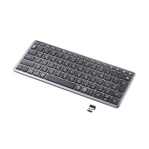 �T�����T�v���C ���C�����X�L�[�{�[�h �R���p�N�g���f��(Bluetooth�{2.4G�R���{) SKB-WBT43BK