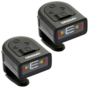 �_�_���I �N���b�v�`���[�i�[�i�c�C���p�b�N�j PW-CT-12TP D'Addario�@Chromatic Headstock Tuner Twin Pack