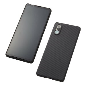 fB[t Xperia 5 ViSO-53D/SOG12jp Ultra Slim  Light Case DURO DCS-XP55KVSEBK