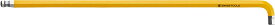 PB 2222.L 4 YE PBスイスツールズ マルチアングルボール付レインボーL型レンチ 黄色 対辺4mm PBSwissTools ボールポイント六角棒レンチ 虹色 ボールポイント六角レンチ 球面ヘッド イエロー