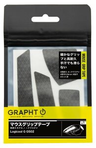 GRAPHT(グラフト) グリップテープ 高耐久モデル △テクスチャ Logicool G G502対応 TGR030-G502-TRI