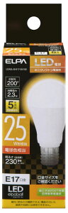ELPA LED�d�� �~�j�N���v�g�����` 230lm�i�d���F�����j LDA2L-G-E17-G4102 �G���p [LDA2LGE17G4102]