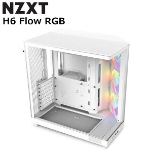 NZXT ~h^[PCP[X H6 FLOW RGBizCgj CC-H61FW-R1