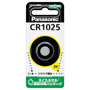 �p�i�\�j�b�N ���`�E���R�C���d�r×1�� CR1025 Panasonic [CR1025]