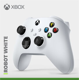 マイクロソフト Xbox ワイヤレス コントローラー（ロボット ホワイト） [QAS-00006 Xboxコントローラー ロボットホワイト]