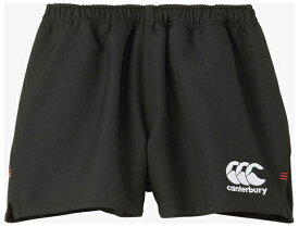 CCC-RG23721-19-S カンタベリー メンズ ラグビーショーツ（スタンダード ブラック・サイズ：S） canterbury RUGBY SHORTS(STANDARD)