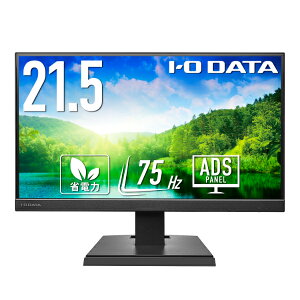 ACEI[Ef[^@bI-O DATA tfBXvC(21.5^/ADS/FullHD 1920×1080/75Hz/5ms/HDMI/D-sub/VESA/5Nۏ؁EP_ۏ)(ubN) ACI[f[^ LCD-A221DBX