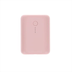 MOTTERU (モッテル) 国内最小最軽量 モバイルバッテリー 大容量 10000mAh（シェルピンク） MOT-MB10001Z-PK