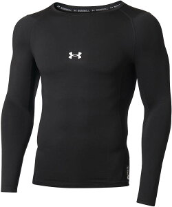 アンダーアーマー コールドギアアーマー コンプレッション ロングスリーブ クルーシャツ(Black・サイズ:3XL) DOM-1375373-001-3XL UNDER ARMOUR COLDGEAR