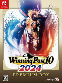 コーエーテクモゲームス 【Switch】Winning Post 10 2024（ウイニングポスト10 2024）　プレミア厶ボックス [KTGS-S0651 NSW ウイニングポスト10 2024 ゲンテイ]