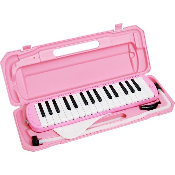 2021超人気 Kyoritsu 鍵盤ハーモニカメロディピアノ（ピンク） Corporation PIANO PK KC MELODY P3001-32K 鍵盤ハーモニカ