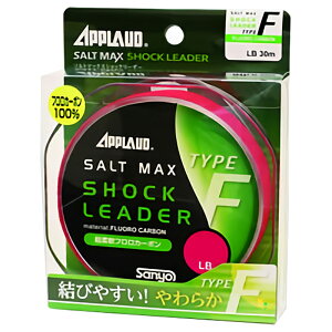 �T�����[�i�C���� �\���g�}�b�N�X �V���b�N���[�_�[ �^�C�vF 30m �i�`�������N���A(40lb/12������) �\���g�}�b�N�X �V���b�N���[�_�[ �^�C�vF 30m(40lb/12�S�E) APPLAUD �t�������[�_�[