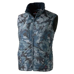 CUC ウィンターライト シレーベスト Lサイズ 迷彩ネイビー 9492-MNV-L Creative Unique Creare