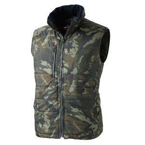 CUC ウィンターライト シレーベスト 4Lサイズ 迷彩カーキ 9492-MKK-4L Creative Unique Creare