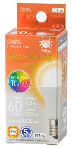 �I�[�� LED�d�� ���`�d���` 765lm�i�d���F�����j LDA6L-G-E17 RA OHM [LDA6LGE17RA]