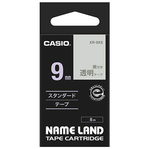 �J�V�I �e�[�v�J�[�g���b�W �X�^���_�[�h�e�[�v�i9�@��/�����e�[�v/�╶���j CASIO NAME LAND�i�l�[�������h�j XR-9XS