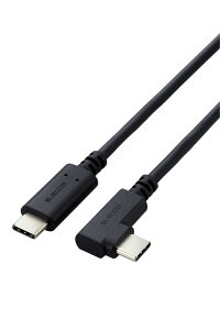GR USB Type-C P[u C to C 1m PD 60W 3A USB2.0 L 炩 [d/f[^]piubNj U2C-CCLY10NBK
