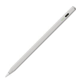ナカバヤシ iPad専用 充電式タッチペン （ライトグレー） TPEN-001GY
