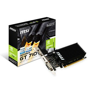MSIbGGXAC MSI GT710 2GD3H LP / PCI-Express 2.0 x8Ή(`x16) OtBbNX{[h GT710 2GD3H LP