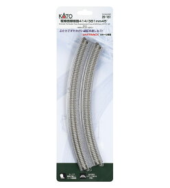 ［鉄道模型］カトー (Nゲージ) 20-181 ユニトラック 複線曲線線路 R414/381-45゜(2本入)