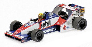 ミニチャンプス 1/43 トールマン ハート TG183B アイルトン・セナ ブラジルGP 1984 2位入賞 ウェザリング仕様【540843339】 ミニカー