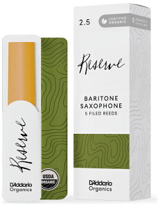 __IEbhECY ogTbNX[hiI[KjbN [E2.5j5 LDADREBS2.5O D'Addario WOODWINDS ORGANICS RESERVE
