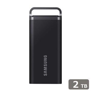 SamsungbTX Portable SSD T5 EVO 2TB yKiz USB 5Gbps(USB 3.2 Gen 1) Ǎ460MB/sE460MB/s n[hEFAÍ [J[3Nۏ MU-PH2T0S-IT