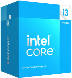IntelbCe Ce Core i3 vZbT[ 14100F (4(4+0)RA 8Xbh A12M LbVAő 4.70 GHz) OtBbNX񓋍ځALGA1700 BX8071514100F