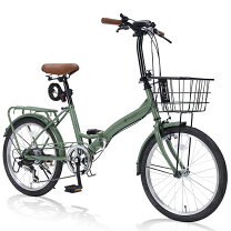楽天市場】20インチ 折りたたみ自転車 6段変速 マイパラスの通販