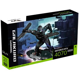 玄人志向 GALAKURO GAMING NVIDIA GeForce RTX4070 SUPER 12GB GG-RTX4070SP-E12GB/DF