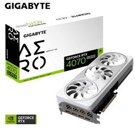 GIGABYTE（ギガバイト） GeForce RTX 4070 SUPER AERO OC 12G GVN407SAEROOC12GD