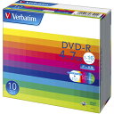 バーベイタム データ用16倍速対応DVD-R 10枚パック　4.7GB ホワイトプリンタブル DHR47JP10V1