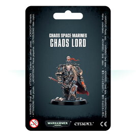 ゲームズワークショップ CHAOS SPACE MARINES CHAOS LORD IN TERMINATOR ARMOUR ケイオス・スペースマリーン：ケイオスロード（ターミネイター・アーマー装備） ウォーハンマー