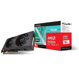 SAPPHIRE（サファイア） SAPPHIRE PULSE Radeon RX 7600 XT GAMING OC 16GB GDDR6 / PCI Express 4.0 グラフィックスボード PULSE Radeon RX 7600 XT GAMING OC 16GB GDDR6