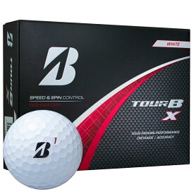 24-TOUR-B-X-WH ブリヂストンゴルフ ゴルフボール TOUR B X ツアーBX　2024年モデル 1ダース 12個入り(ホワイト) TOUR B X 　ブリヂストンゴルフ