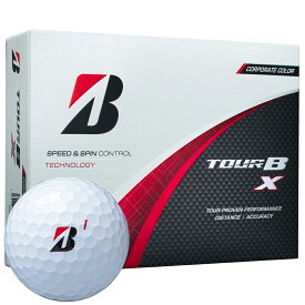 24-TOUR-B-X-COP ブリヂストンゴルフ ゴルフボール TOUR B X　ツアーBX　 2024年モデル 1ダース 12個入り(ホワイト コーポレート) TOUR B X　ブリヂストンゴルフ