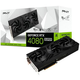 PNY（ピーエヌワイ） PNY GeForce RTX 4080 SUPER 16GB VERTO OC 3FAN / PCI-Express 4.0 グラフィックスボード VCG4080S16TFXPB1-O