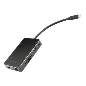 Z`[ USB Type-ChbLOXe[V 8 in 1 (USB 5Gbps|[g×4AHDMI×1ASDEmicroSDJ[h×1ALAN×1APD Type-C d×1) CD-UHSL25P100