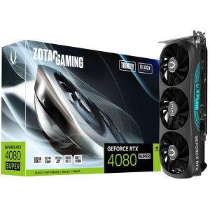 ZOTAC（ゾタック） ZOTAC GAMING GeForce RTX 4080 SUPER Trinity Black Edition 16GB GDDR6X / PCI-Ex…