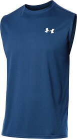 1367452-408-XXL アンダーアーマー テック スリーブレスシャツ（アカデミー/ホワイト・サイズ：XXL） UNDER ARMOUR　UA