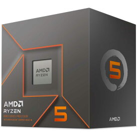 AMD（エーエムディー） 【国内正規品】AMD Ryzen 5 8600G（AMD Ryzen AI） AM5、6コア12スレッド、4.35GHz(最大5.0GHz)、Ryzen AI、Radeon760M、65W、Wraith Stealth Cooler 100-100001237BOX