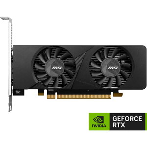 MSI MSI GeForce RTX 3050 LP 6G OC（ブラック） RTX 3050 LP 6G OC
