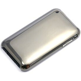 パワーサポート iPhone 3G/3GS用ハードケースセット(ミラーブラック) Air jacket set for iPhone3G PPK-77