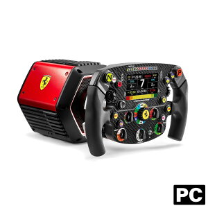 Thrustmaster�i�X���X�g�}�X�^�[�j T818 Ferrari SF1000 Simulator �X�e�A�����O�z�C�[�� 2960908