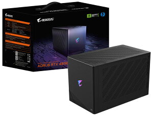 GIGABYTE（ギガバイト） 外付けGPU(eGPU)ボックス AORUS RTX 4090 GAMING BOX Thunderbolt 3(USB Type-C)接続 GeF…