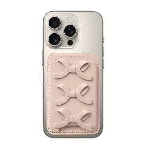 Design Skin MagSafe�Ή� ���{���J�[�h�|�P�b�g�i�s���N�j DSK27918
