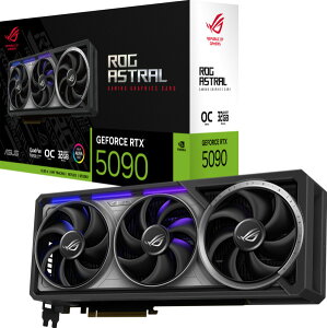 ASUSbGCX[X ASUS NVIDIA GeForce RTX 5090 `bvZbg / PCI Express 5.0 OtBbNX{[h uROG Astral GeForce RTX 5090 32GB GDDR7 OC Editionv ROGASTRALRTX5090O32G