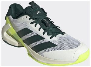 アディダス メンズ テニスシューズ アディゼロウーバーソニック 5 テニス(フットウェアホワイト/オーロラアイビー/ルシッドレモン・サイズ:26.0cm) ADJ-JR2714-260 adidas